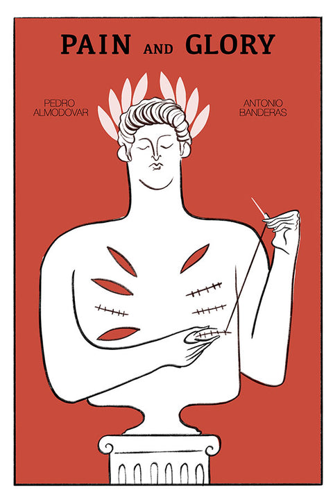 Poster Pain And Glory - Almodovar - Filmes
