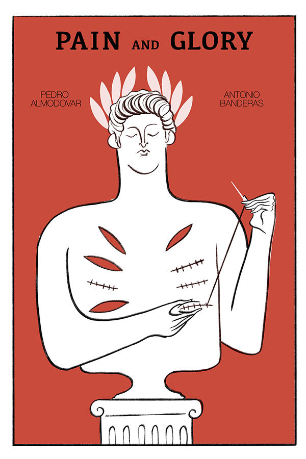 Poster Pain And Glory - Almodovar - Filmes