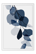 Poster Coleção Folhas Azuis - 1 de 3 - Arte Decorativa