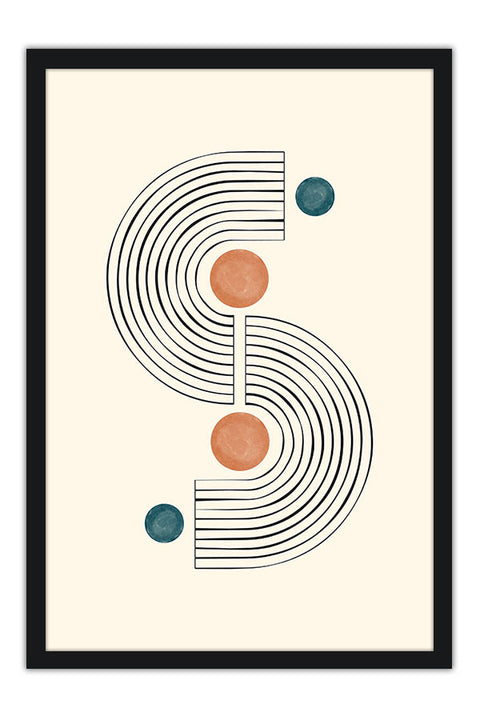 Poster Coleção Circulos - 2 de 4 - Arte Decorativa