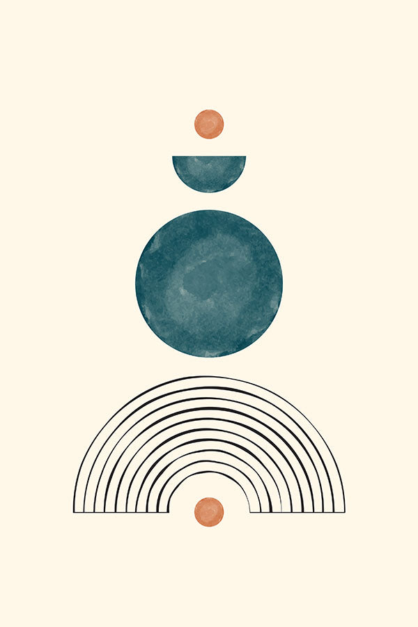 Poster Coleção Circulos - 3 de 4 - Arte Decorativa