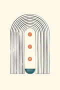 Poster Coleção Circulos - 4 de 4 - Arte Decorativa