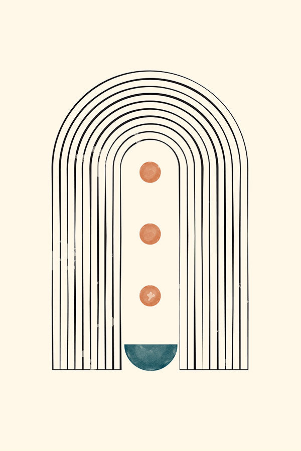 Poster Coleção Circulos - 4 de 4 - Arte Decorativa
