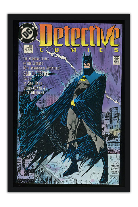 Poster Batman - Blind Justice - Capas De Quadrinhos - HQ - DC Comics