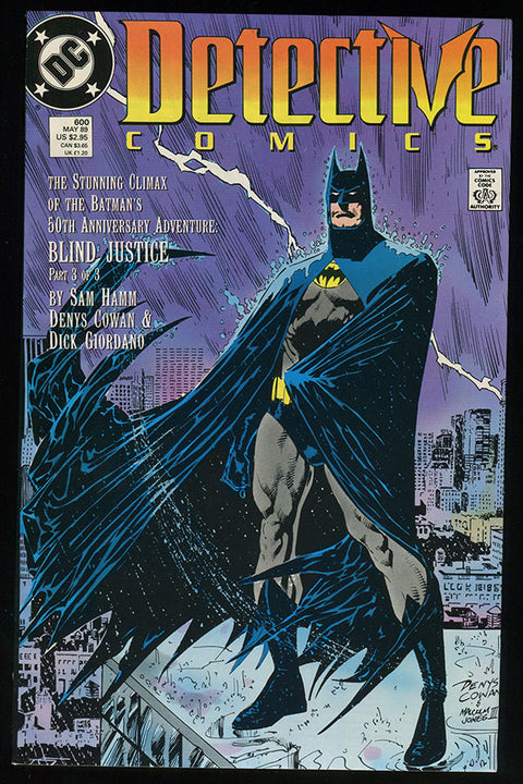 Poster Batman - Blind Justice - Capas De Quadrinhos - HQ - DC Comics