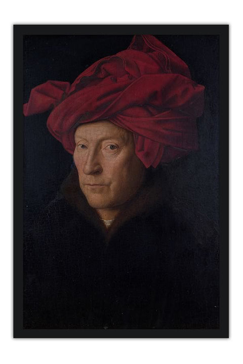 Poster Eyk Jan Van - Portrait Of A Man Self Portrait  - Obras de Arte