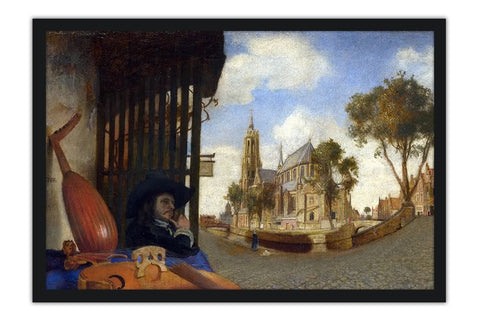 Poster Fabritius Carel - View Of The City Of delft - Obras de Arte