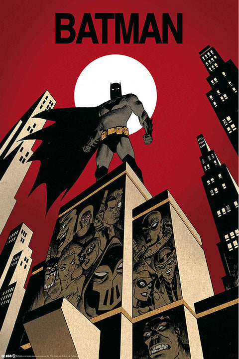 Poster  Batman - Capas De Quadrinhos - HQ - DC Comics