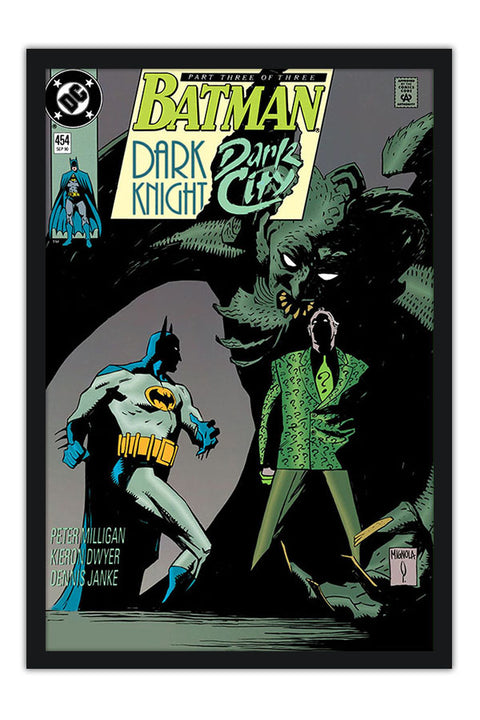 Poster Batman - Dark Knight Dark City - Capas De Quadrinhos - HQ - DC Comics