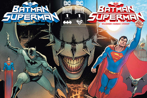Poster Batman e Superman - Capas De Quadrinhos - HQ - DC Comics
