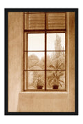 Poster Friedrich Caspar david - Window Looking Over The Park - Obras de Arte