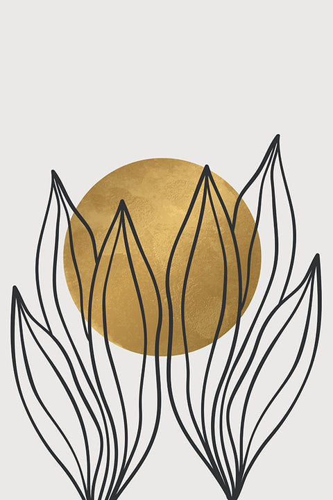 Poster Coleção Ouro - 4 de 4 - Arte Decorativa