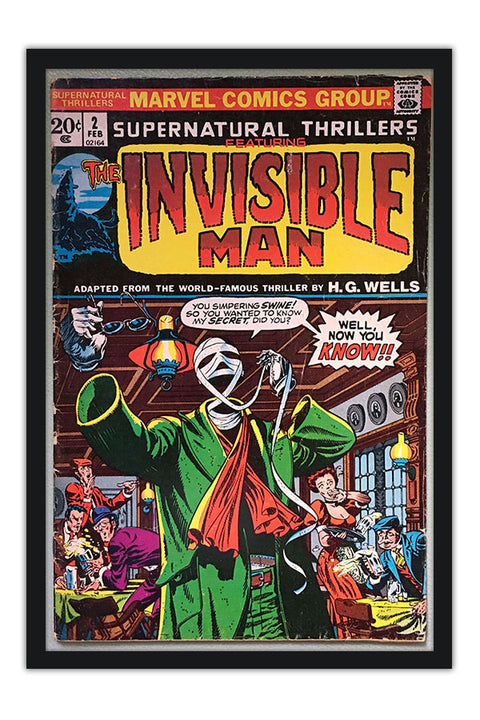 Poster Invisible Man - Capas De Quadrinhos - HQ Marvel