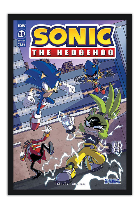 Poster Sonic - Capas De Quadrinhos - HQ