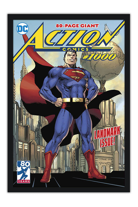 Poster Superman 1000 - Capas De Quadrinhos - HQ - DC Comics
