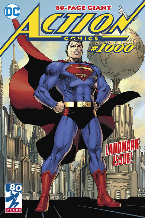 Poster Superman 1000 - Capas De Quadrinhos - HQ - DC Comics