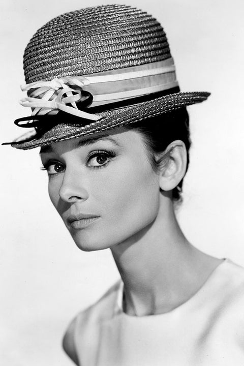 Poster Audrey Hepburn - Atriz - Figuras Históricas - Cartaz ou Quadro Decorativo