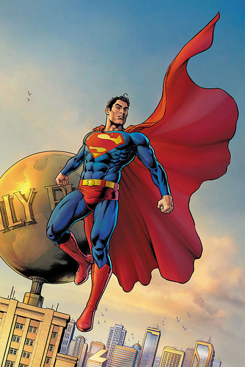 Poster Superman - Artes de Quadrinhos - HQ - DC Comics