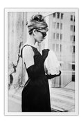 Poster Audrey Hepburn - Atriz - Figuras Históricas