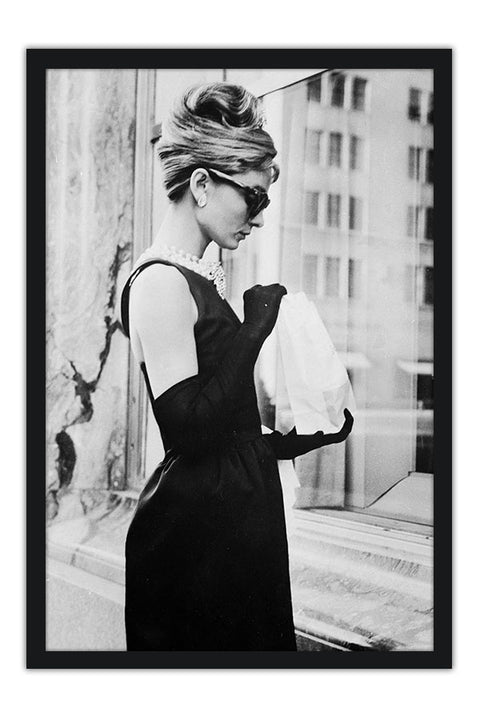 Poster Audrey Hepburn - Atriz - Figuras Históricas
