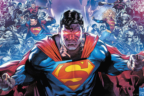 Poster Superman - Artes de Quadrinhos - HQ - DC Comics