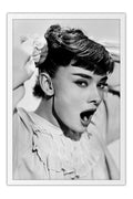 Poster Audrey Hepburn - Atriz - Figuras Históricas