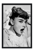 Poster Audrey Hepburn - Atriz - Figuras Históricas