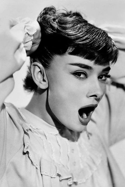 Poster Audrey Hepburn - Atriz - Figuras Históricas