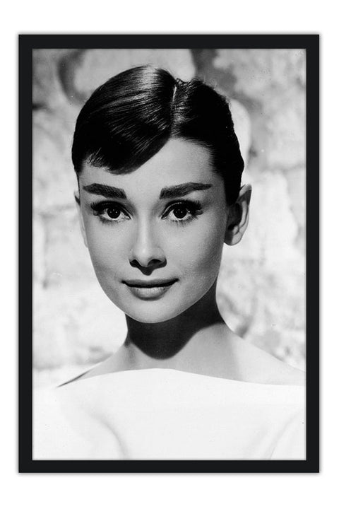 Poster Audrey Hepburn - Atriz - Figuras Históricas