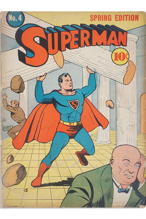 Poster Superman - Vintage - Capas De Quadrinhos - HQ - DC Comics
