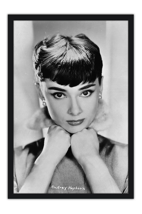 Poster Audrey Hepburn - Atriz - Figuras Históricas