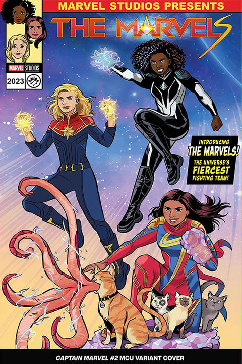 Poster The Marvels - Capas De Quadrinhos - HQ - Marvel