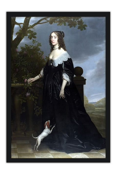 Poster Honthorst Gerrit Van - Elizabeth Stuart Queen Of Bohemia - Obras de Arte