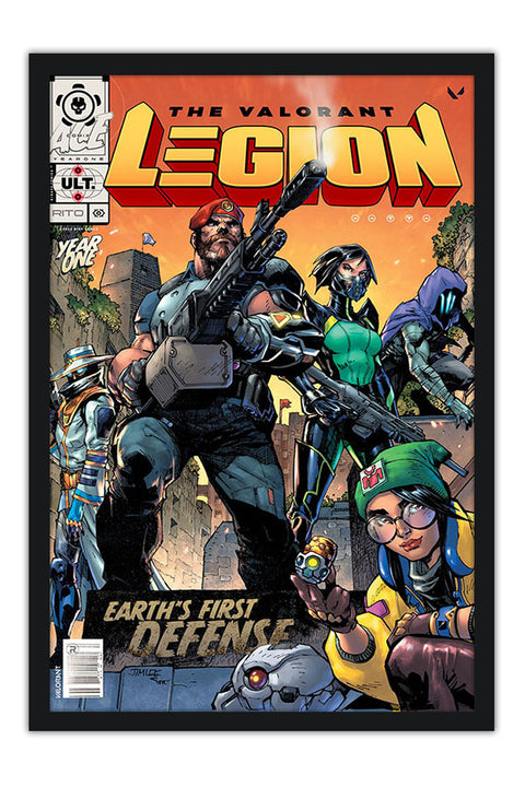 Poster The Valorant Legion - Capas De Quadrinhos - HQ - DC Comics