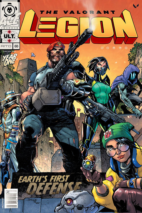 Poster The Valorant Legion - Capas De Quadrinhos - HQ - DC Comics