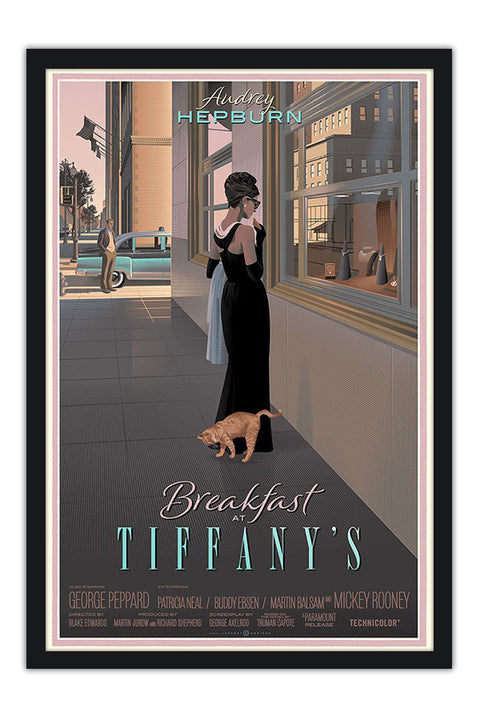 Poster Breakfast at Tiffany's - Bonequinha de Luxo - Audrey Hepburn - Alternativo - Filmes