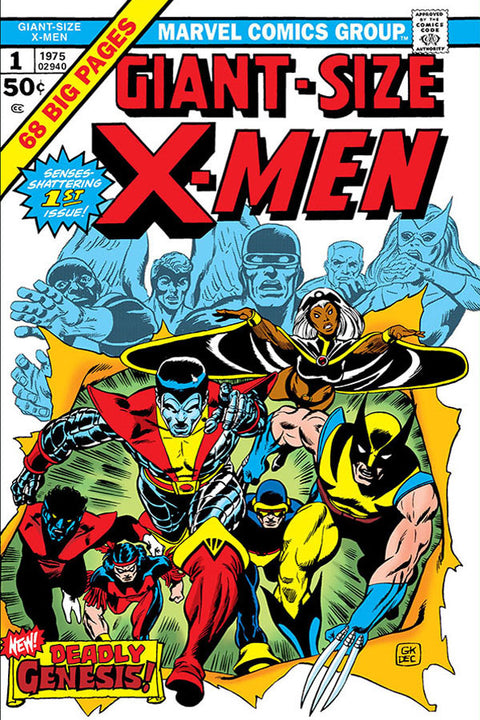 Poster X Men - Capas De Quadrinhos - HQ - Marvel 
