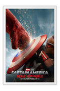 Poster Captain America - Brave New World - Marvel MCU - Filmes