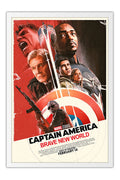 Poster Captain America - Brave New World - Marvel MCU - Filmes