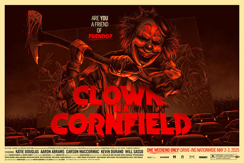 Poster Palhaço No Milharal - Clown In A Cornfield - Terror - Filmes