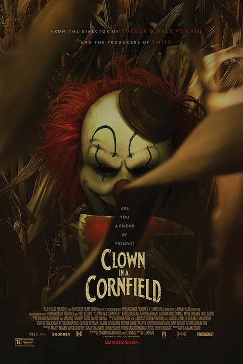 Poster Palhaço No Milharal - Clown In A Cornfield - Terror - Filmes