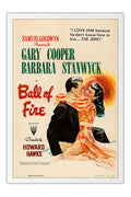Poster Ball Of Fire - Bola De Fogo Vintage - Filmes