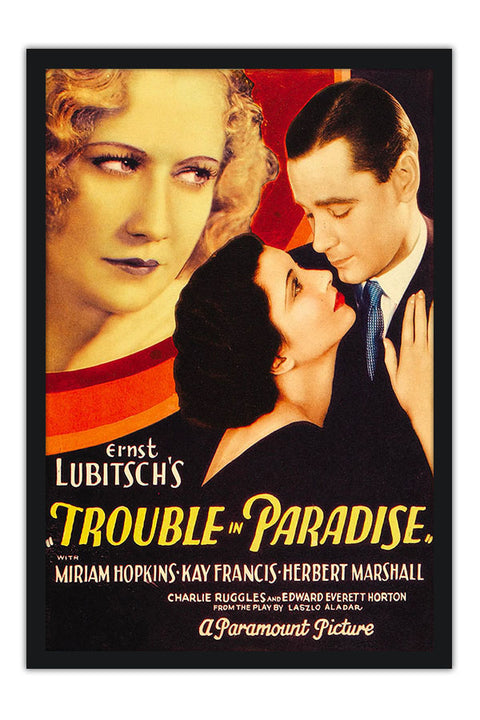 Poster Trouble In Paradise - Vintage - Filmes