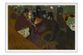 Poster Henri de Toulouse At The Moulin Rouge - 1892 - Obras de Arte