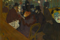 Poster Henri de Toulouse At The Moulin Rouge - 1892 - Obras de Arte