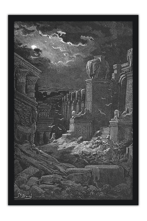 Poster Gustave Doré - Babylon Fallen - Obras de Arte