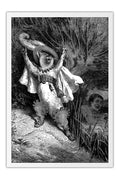 Poster Gustave Doré - Puss in Boots - Obras de Arte