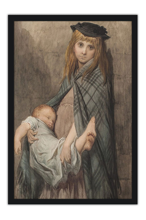 Poster Gustave Doré - Poor Children of London - Obras de Arte