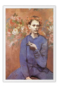 Poster Pablo Picasso - Boy With A Pipe 1905  - Obras de Arte