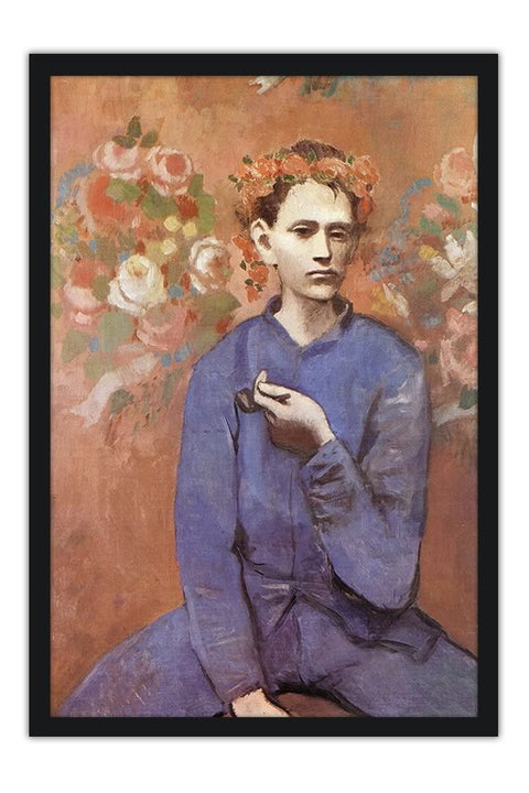 Poster Pablo Picasso - Boy With A Pipe 1905  - Obras de Arte
